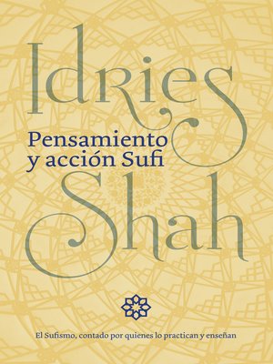 cover image of Pensamiento y acción Sufi